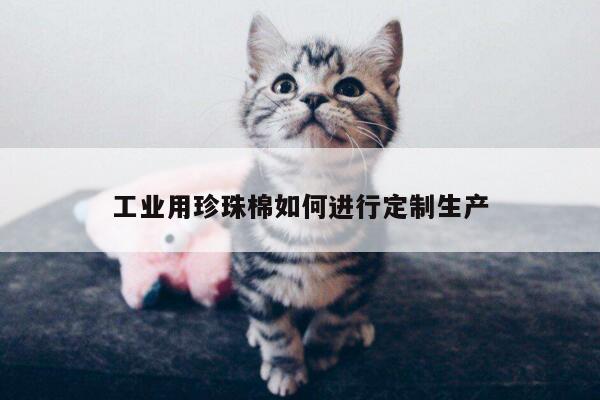 工业用珍珠棉如何进行定制生产